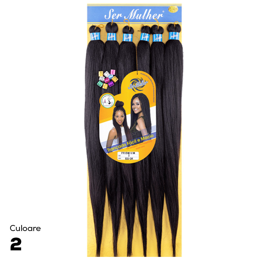 Super Jumbo Premium, culoare 2, 65cm, 522g