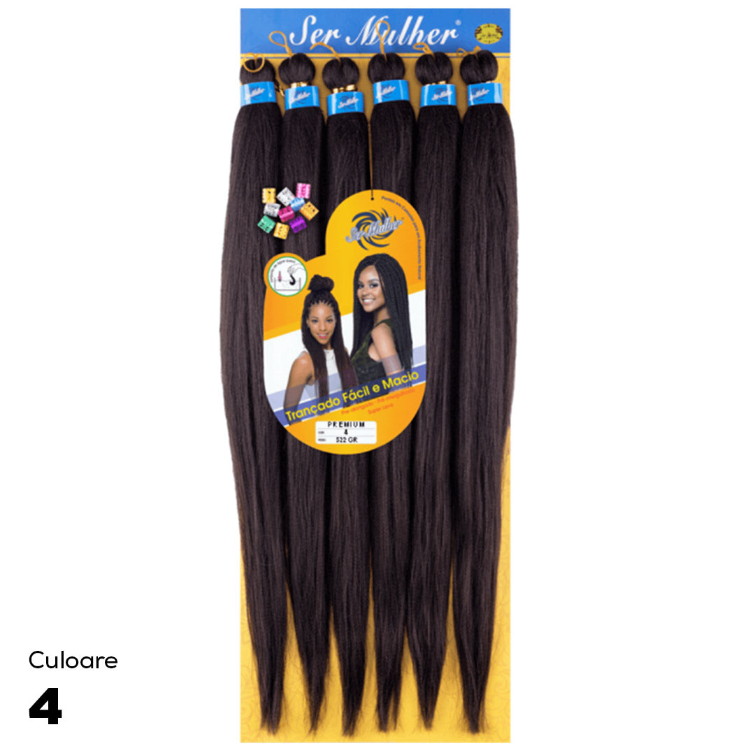 Super Jumbo Premium, culoare 4, 65cm, 522g