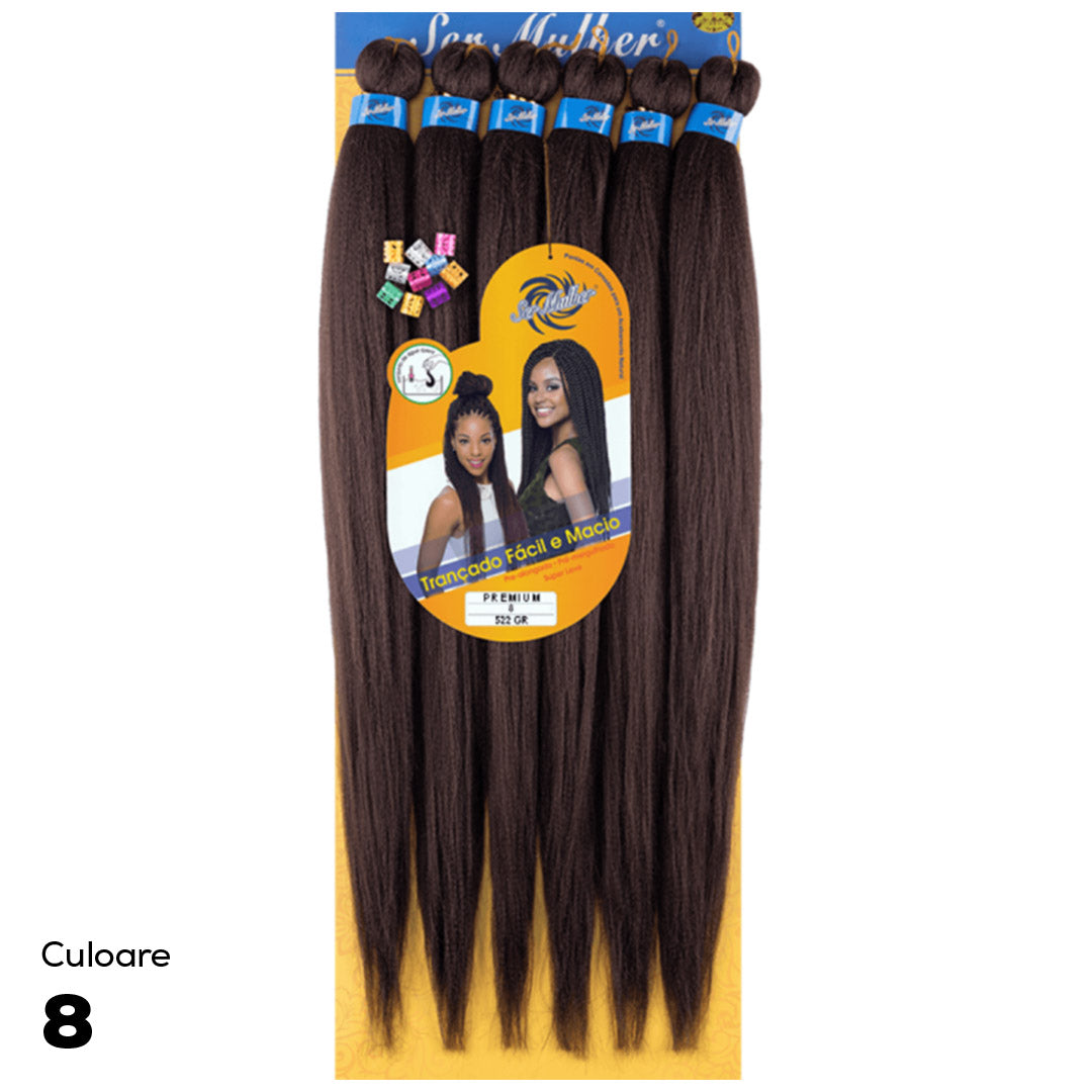 Super Jumbo Premium, culoare 8, 65cm, 522g