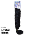 Ultra Braid, 1 Total Black, 205cm, 165g