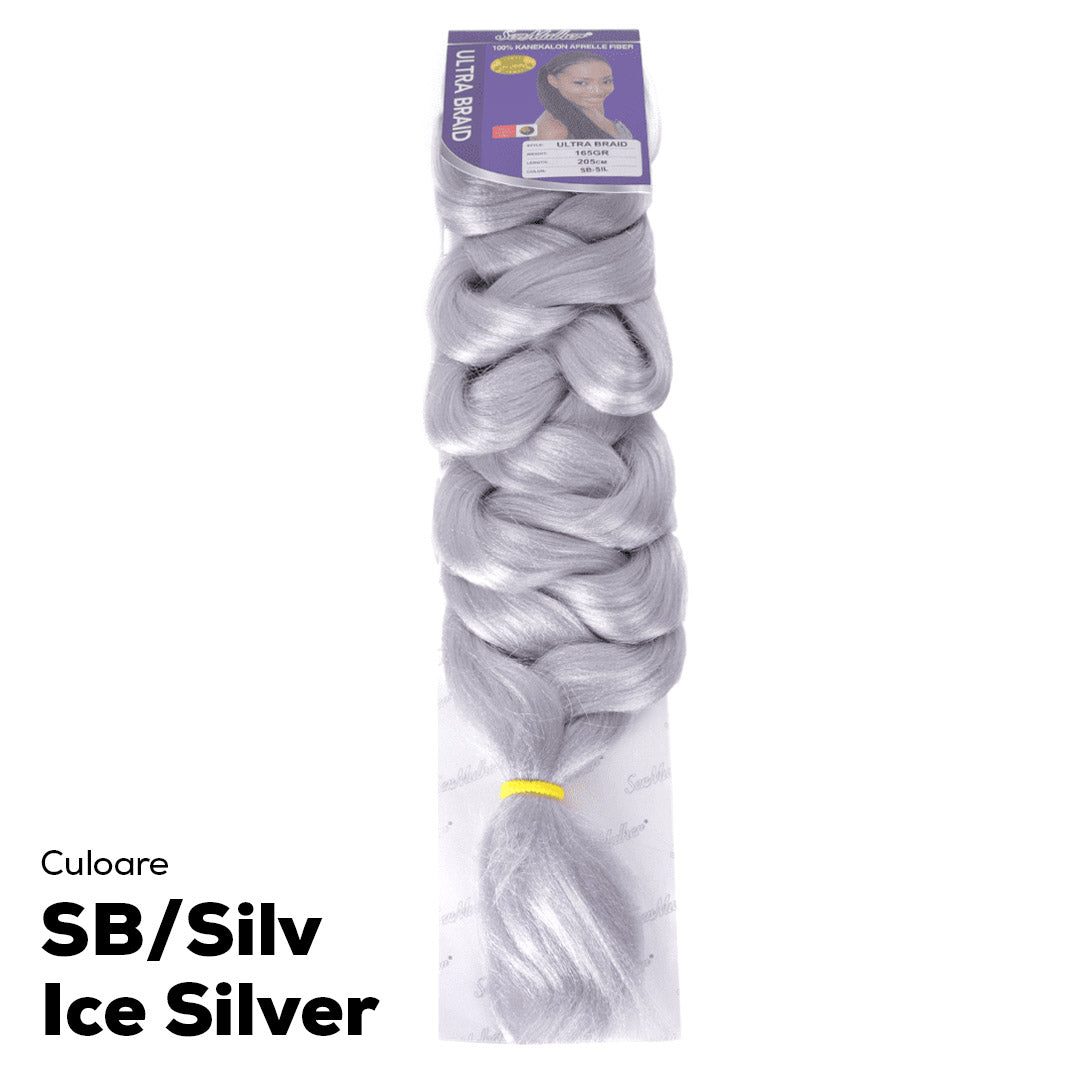 Ultra Braid, SB/SILV Ice Silver, 205cm, 165g